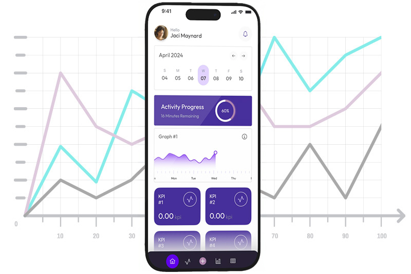 mobile-app-showing-how-freyya-pelvic-biofeedback-product-works
